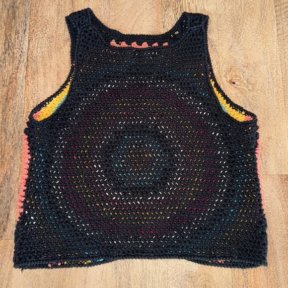 Altar’d State Crocheted Retro Boho Tank Top • Size M - Picture 2 of 8
